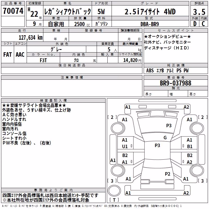 SUBARU OUTBACK
