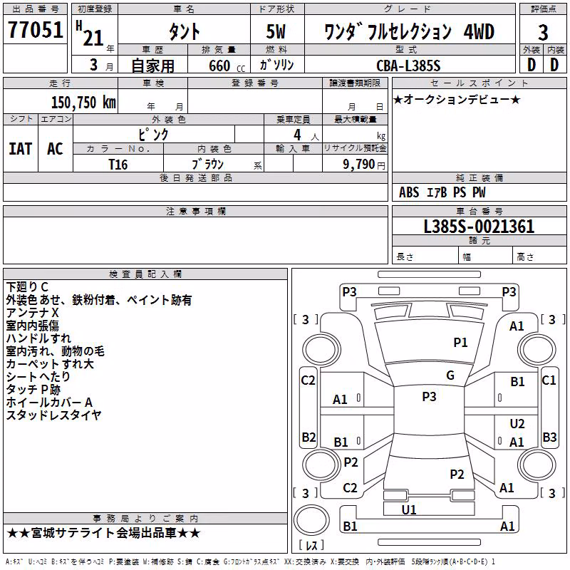 DAIHATSU TANTO