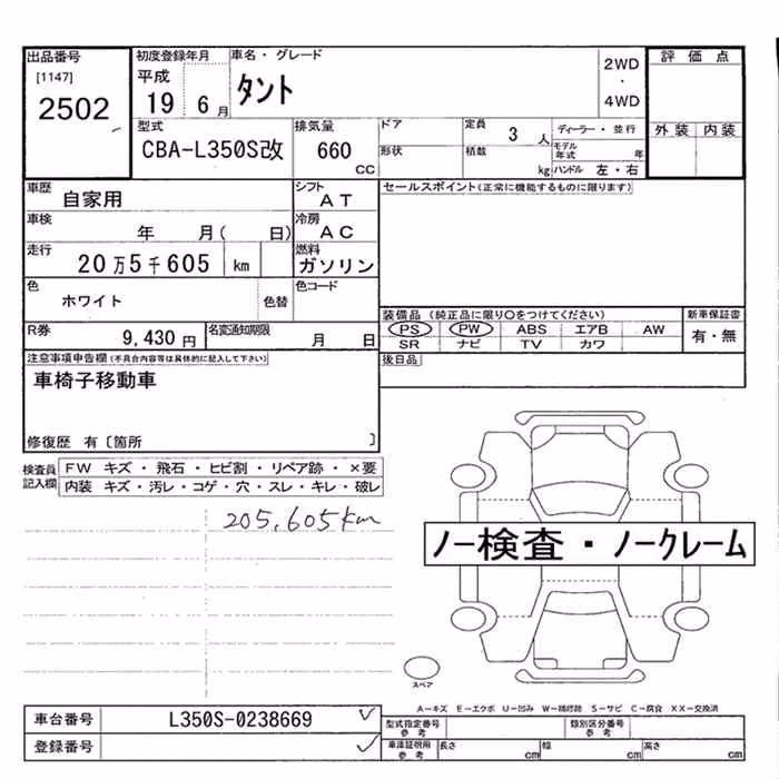 DAIHATSU TANTO