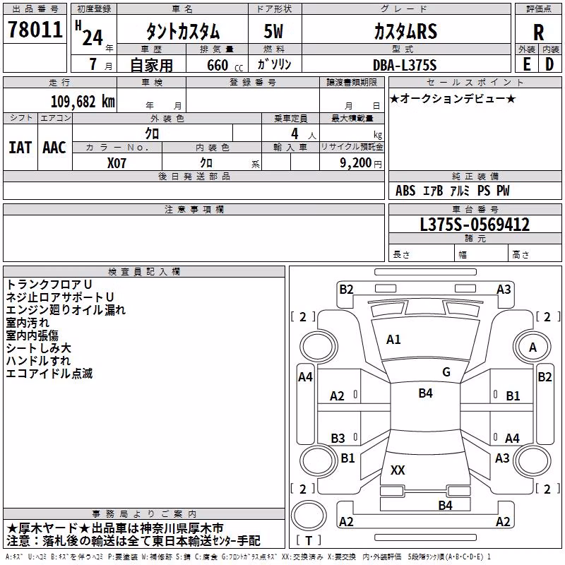 DAIHATSU TANTO