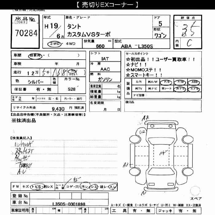 DAIHATSU TANTO