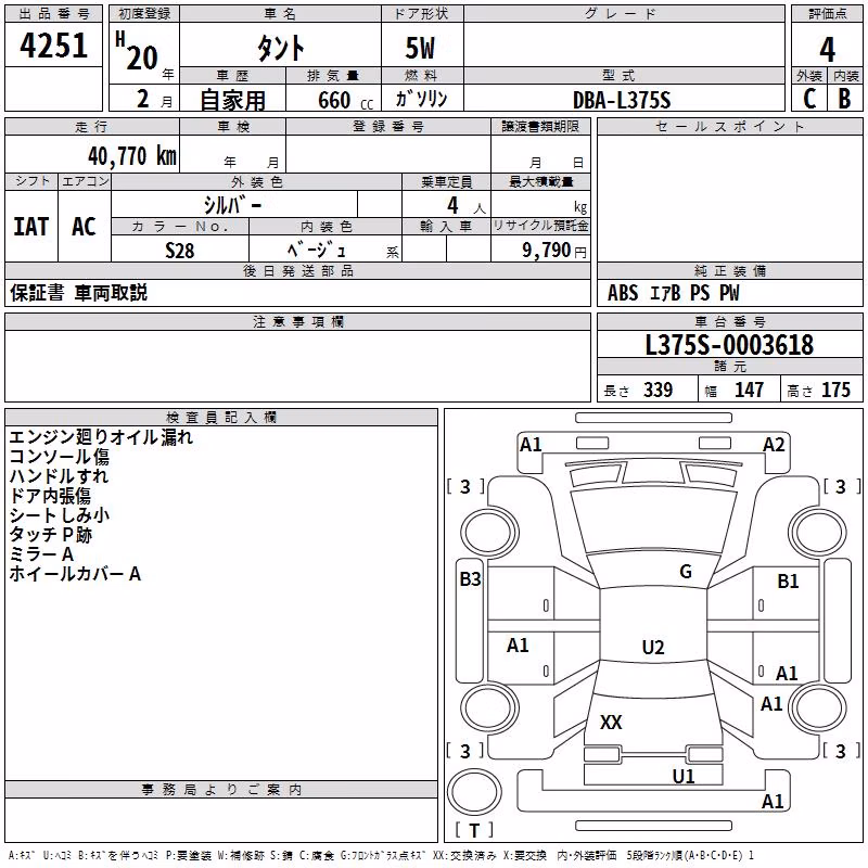 DAIHATSU TANTO
