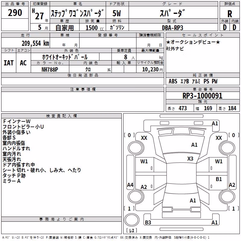 HONDA STEPWGN