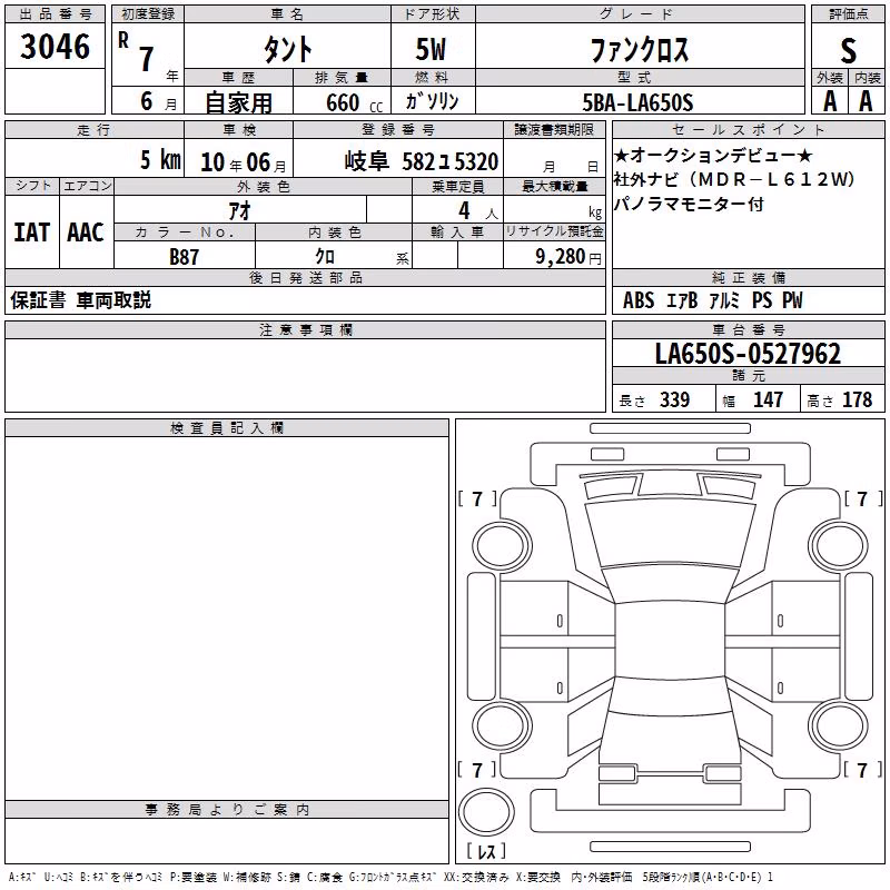 DAIHATSU TANTO