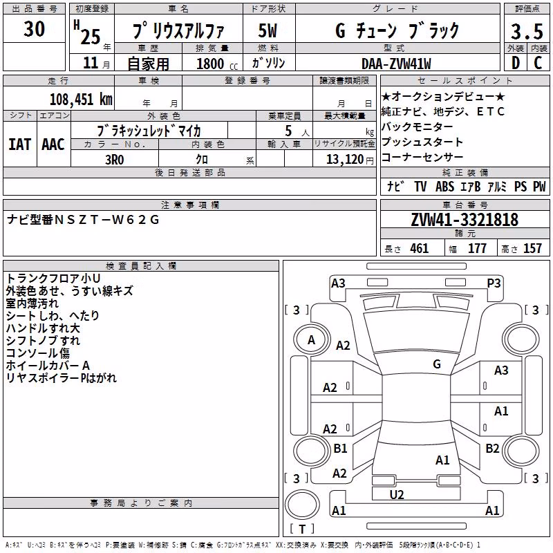 TOYOTA PRIUS ALPHA