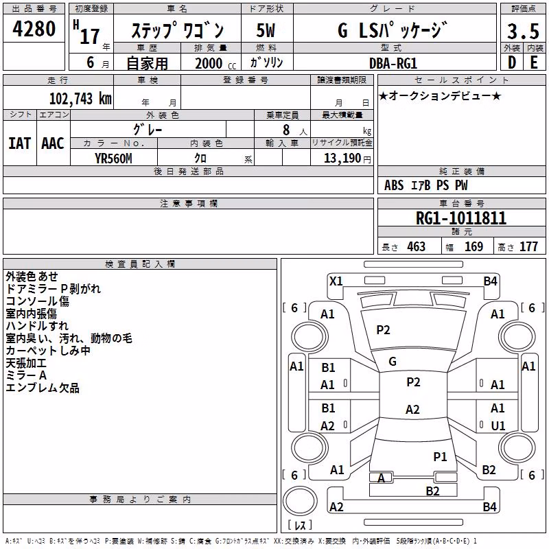 HONDA STEPWGN