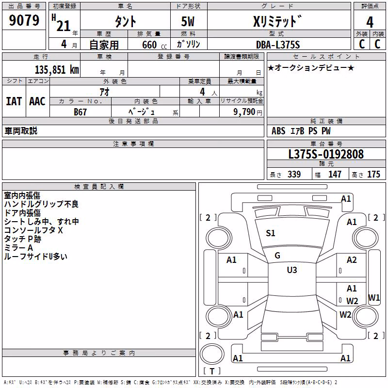 DAIHATSU TANTO
