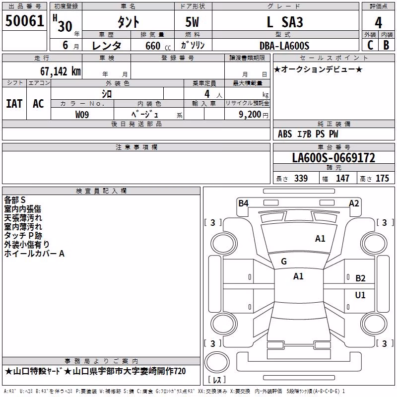 DAIHATSU TANTO