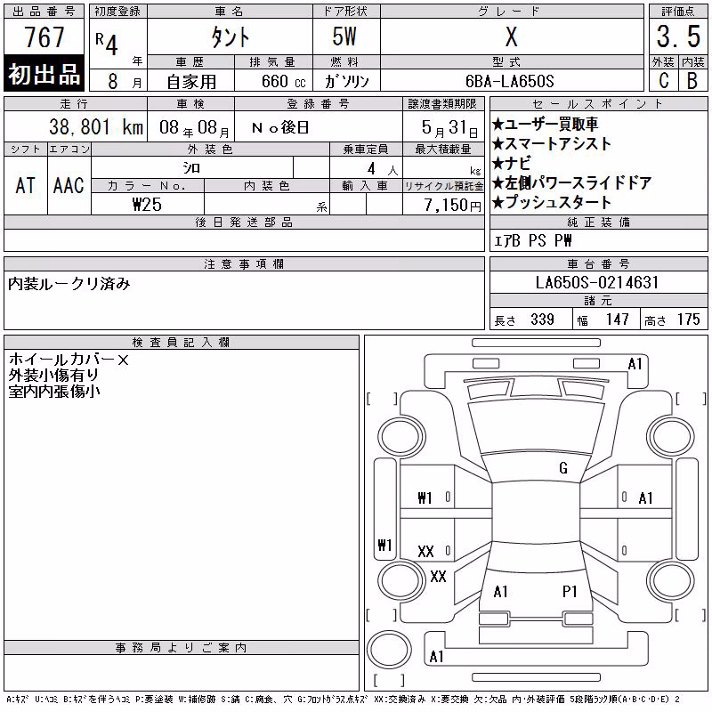 DAIHATSU TANTO