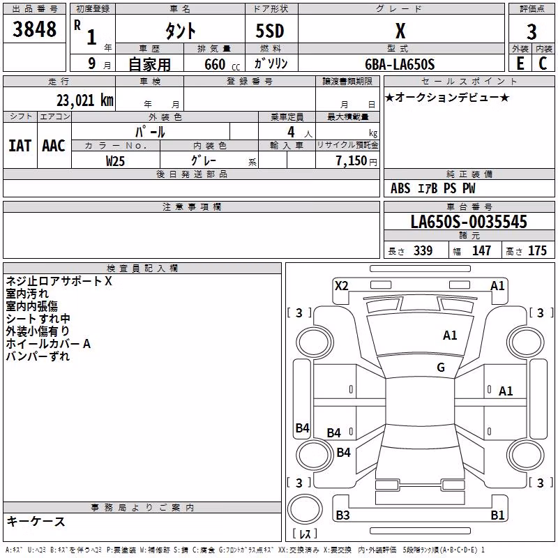 DAIHATSU TANTO