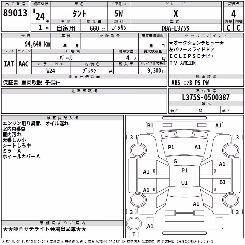 DAIHATSU TANTO