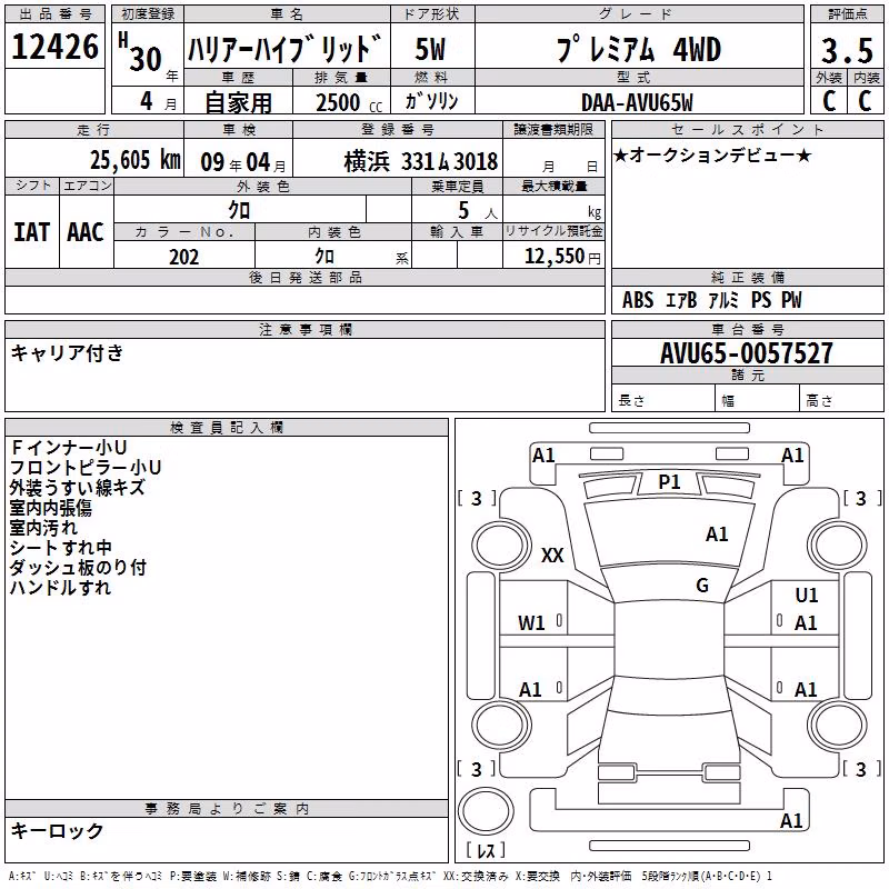 TOYOTA HARRIER