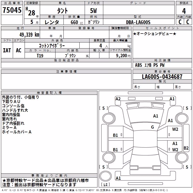 DAIHATSU TANTO