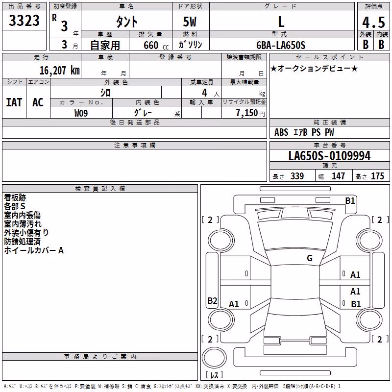 DAIHATSU TANTO