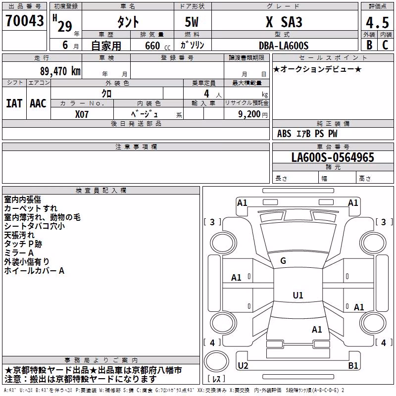 DAIHATSU TANTO
