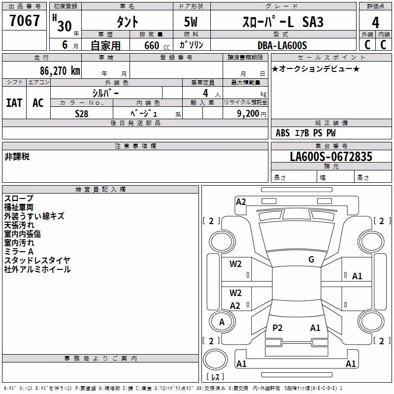 DAIHATSU TANTO