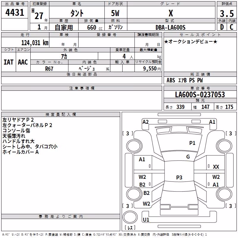 DAIHATSU TANTO