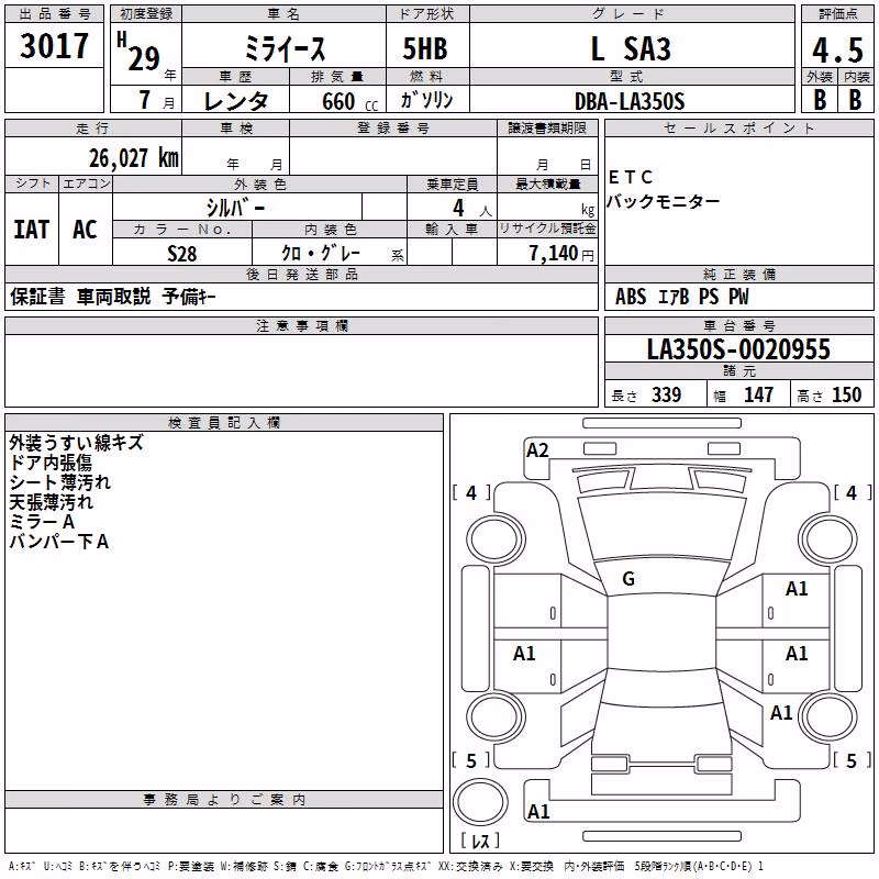 DAIHATSU MIRA E:S