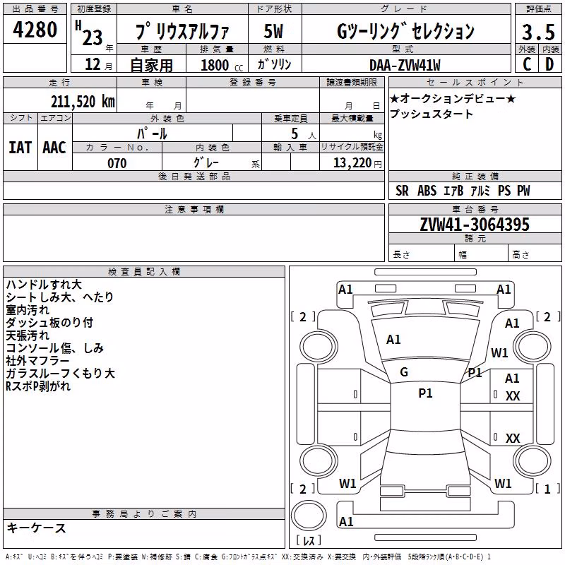 TOYOTA PRIUS ALPHA