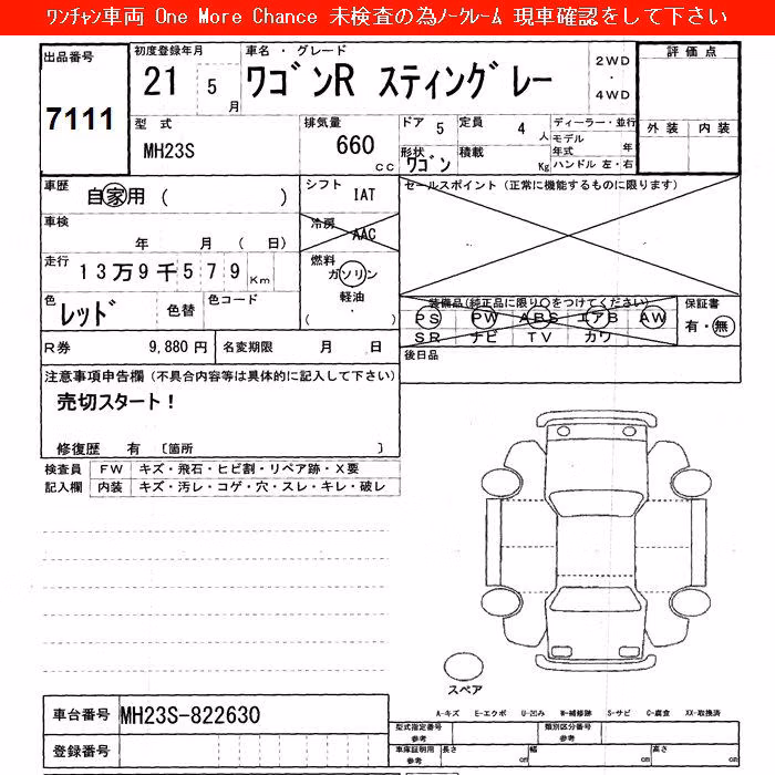 SUZUKI WAGON R