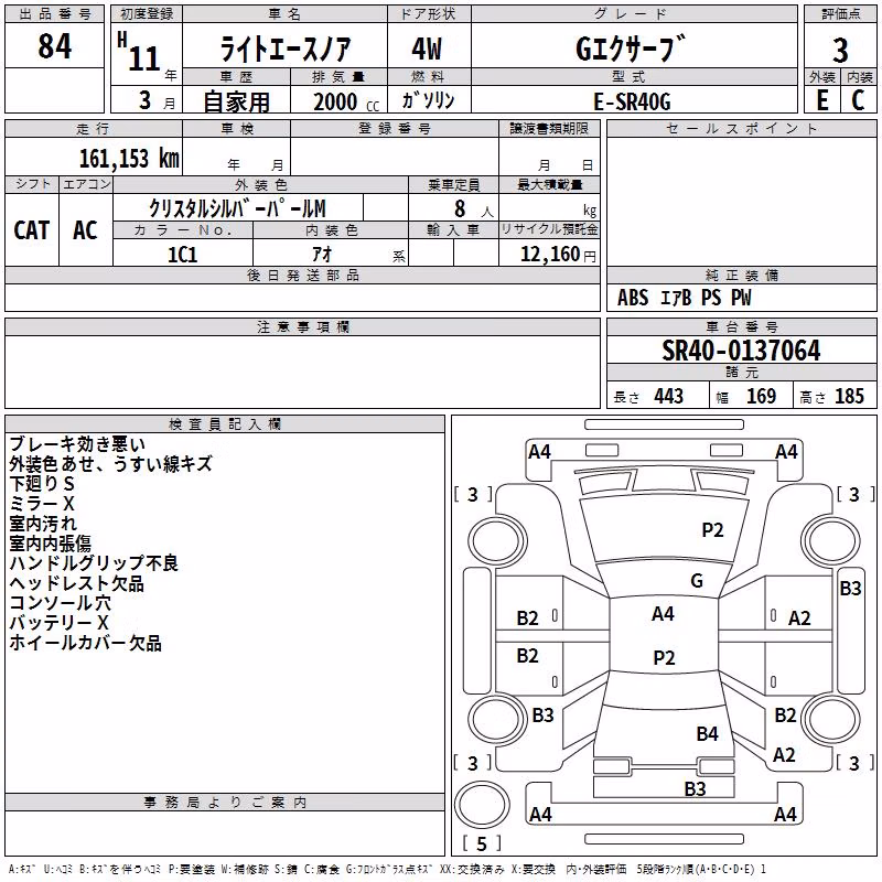 TOYOTA LITE ACE NOAH