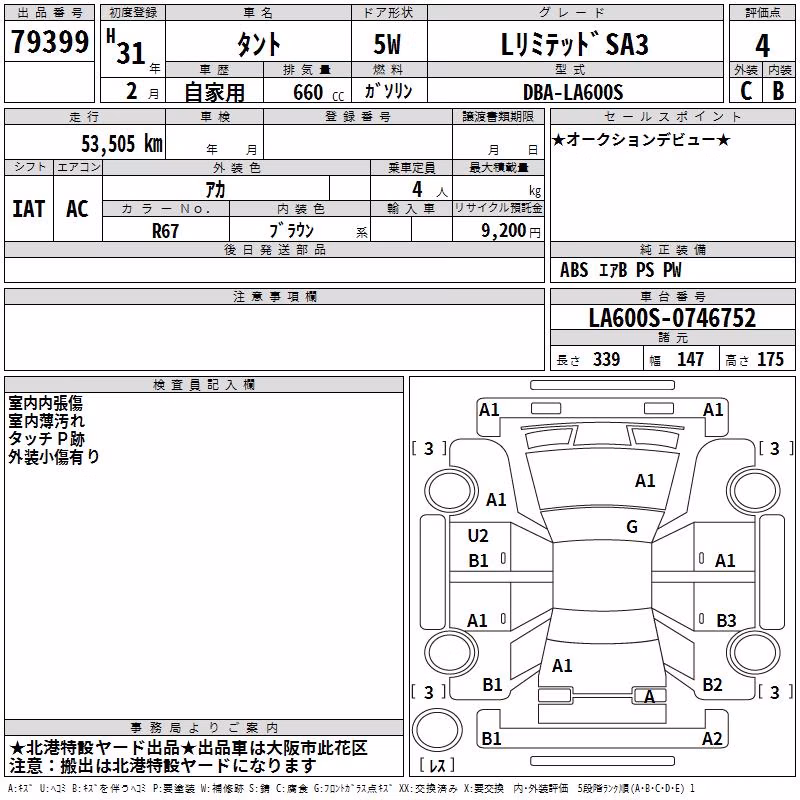 DAIHATSU TANTO