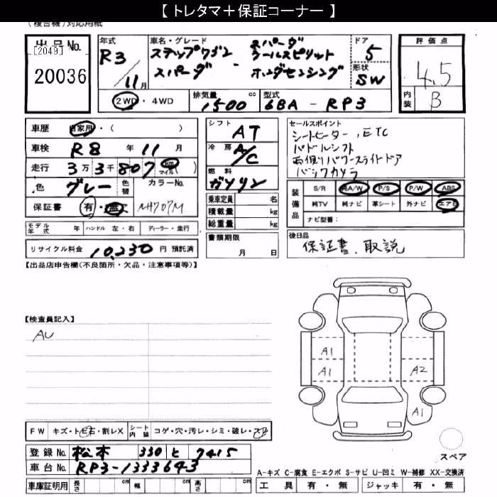 HONDA STEPWGN