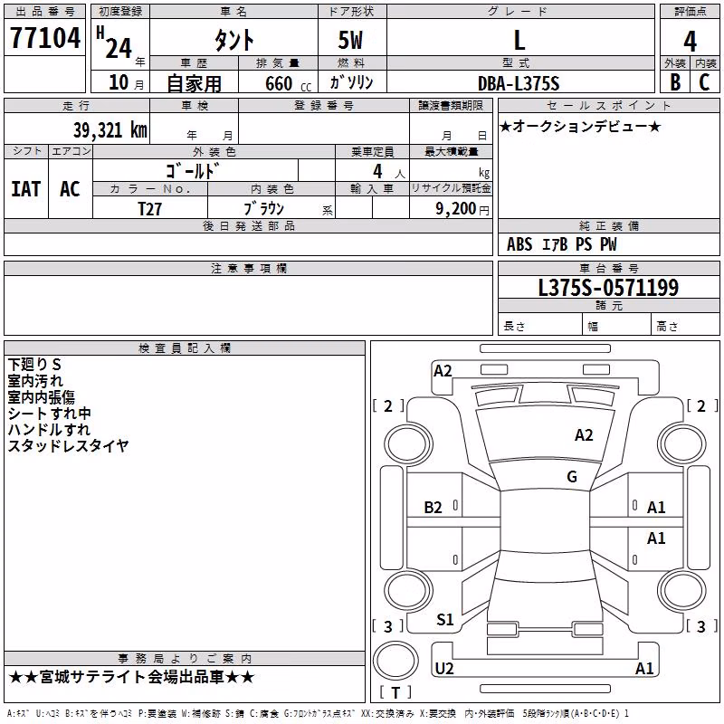 DAIHATSU TANTO