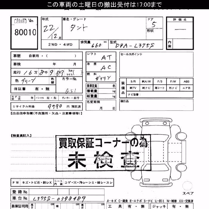 DAIHATSU TANTO