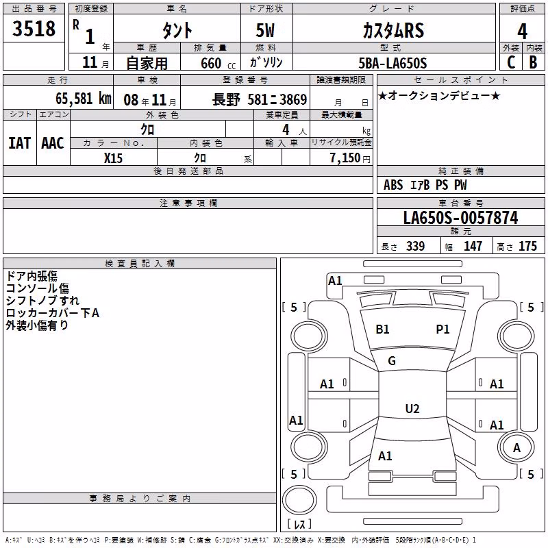 DAIHATSU TANTO