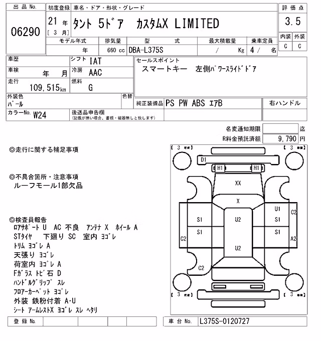 DAIHATSU TANTO