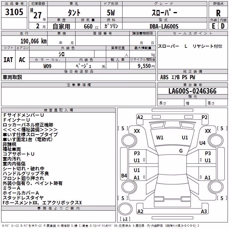 DAIHATSU TANTO