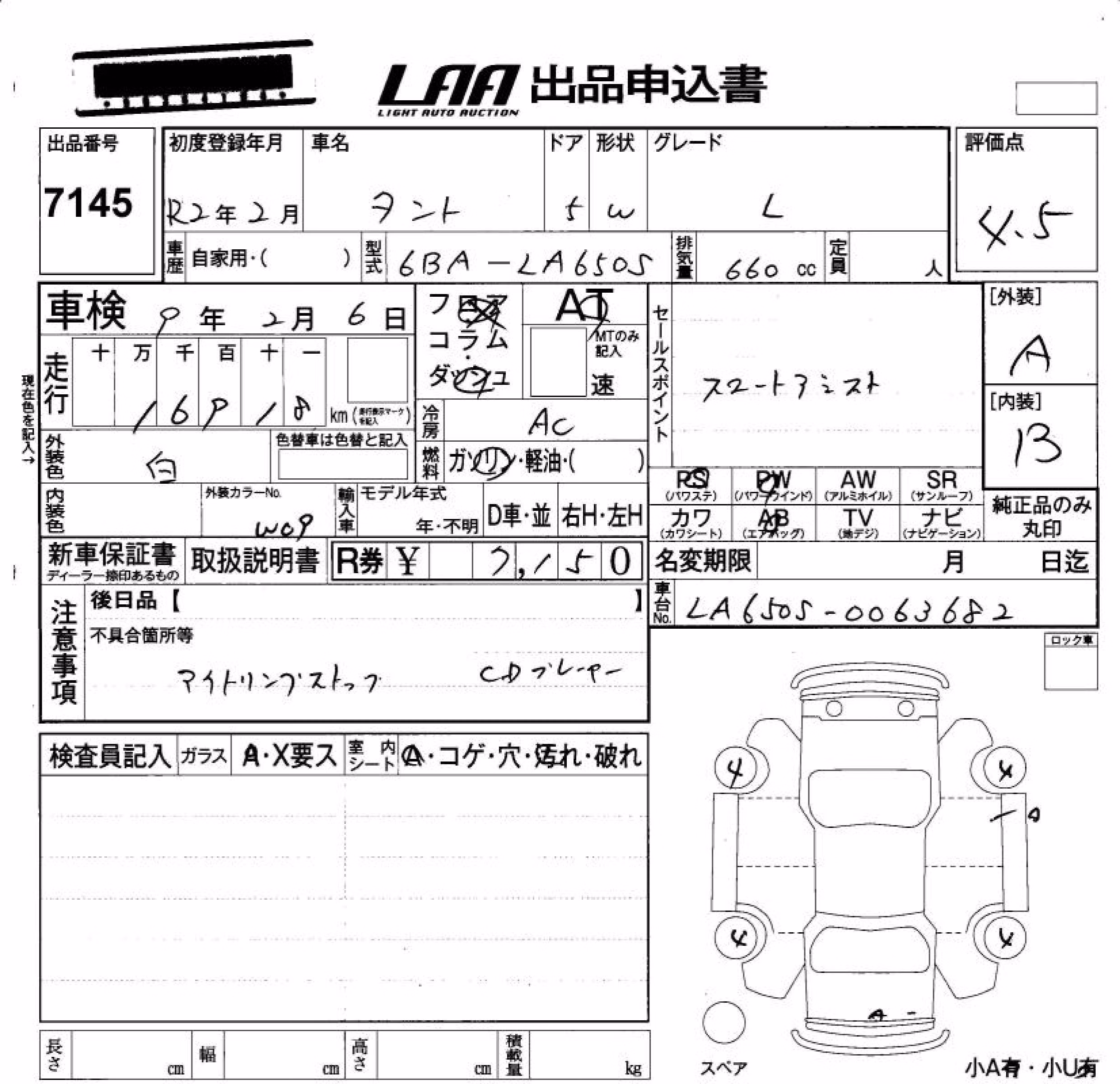 DAIHATSU TANTO