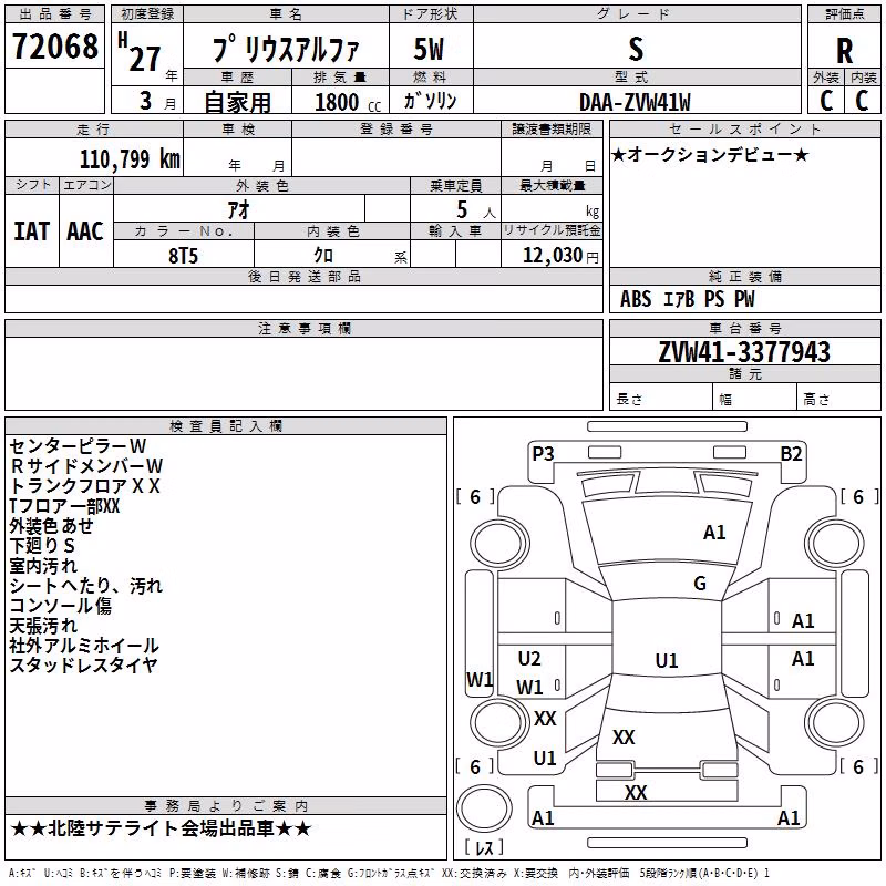 TOYOTA PRIUS ALPHA