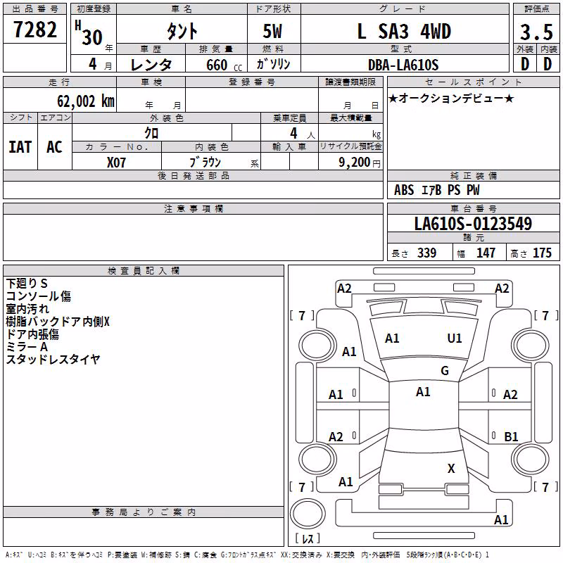 DAIHATSU TANTO