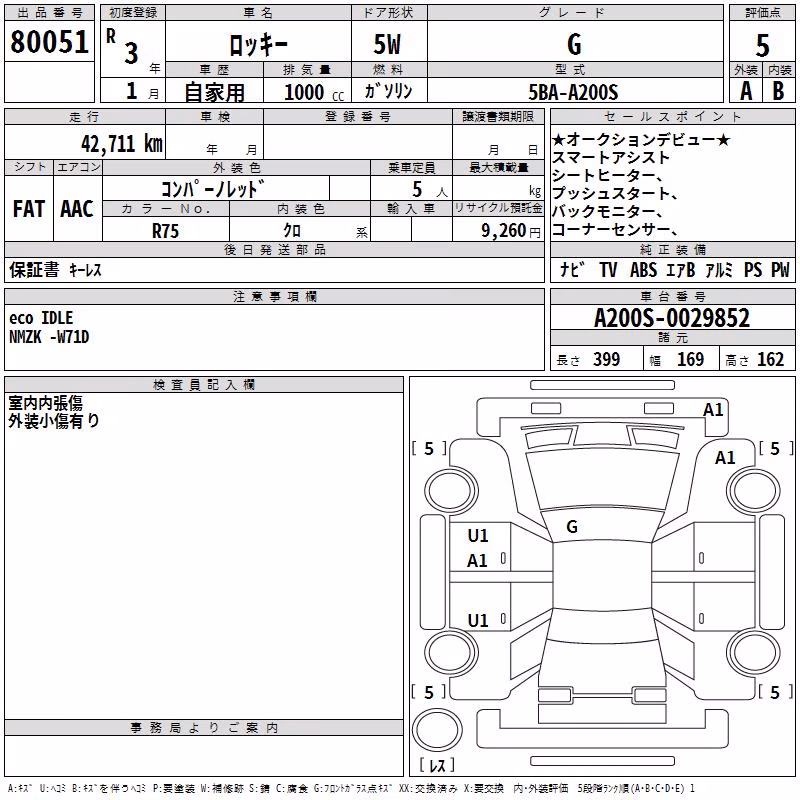 DAIHATSU ROCKY
