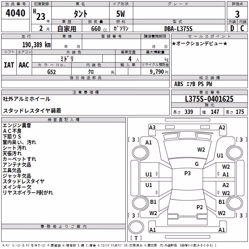 DAIHATSU TANTO