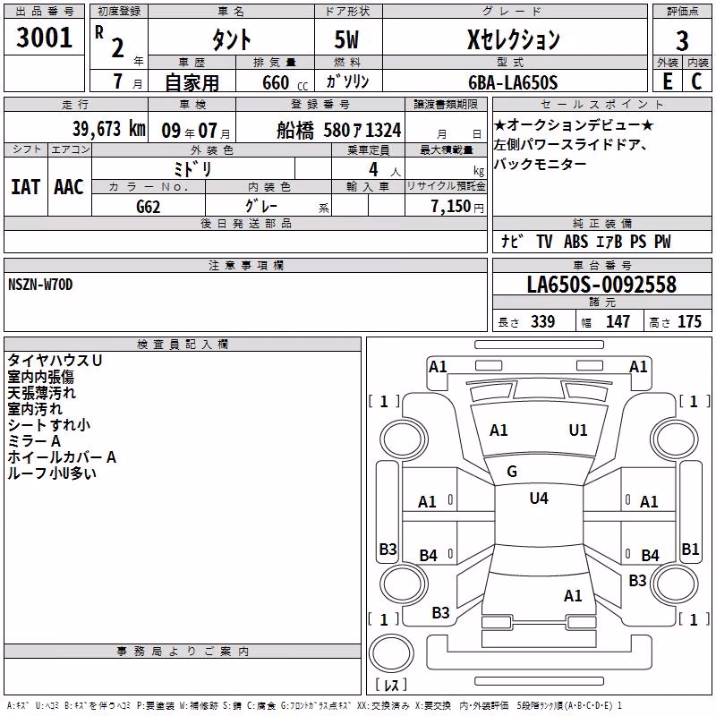 DAIHATSU TANTO