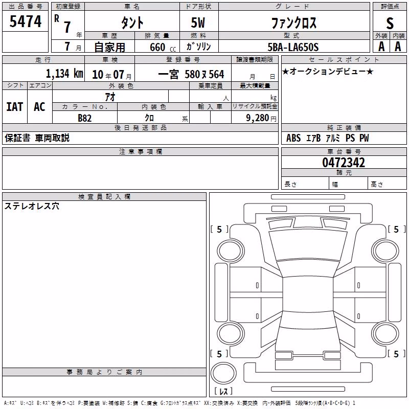 DAIHATSU TANTO