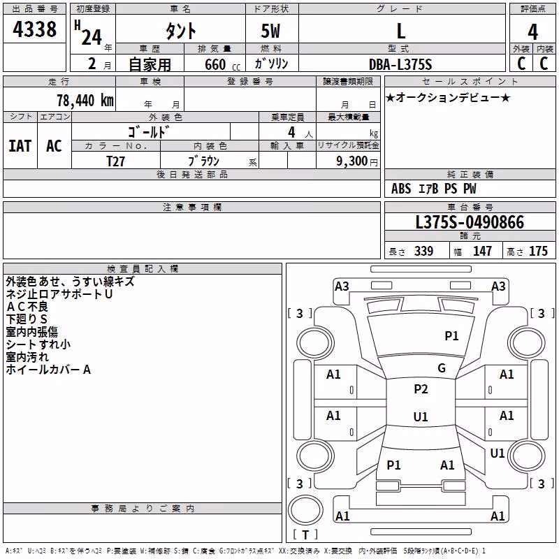 DAIHATSU TANTO
