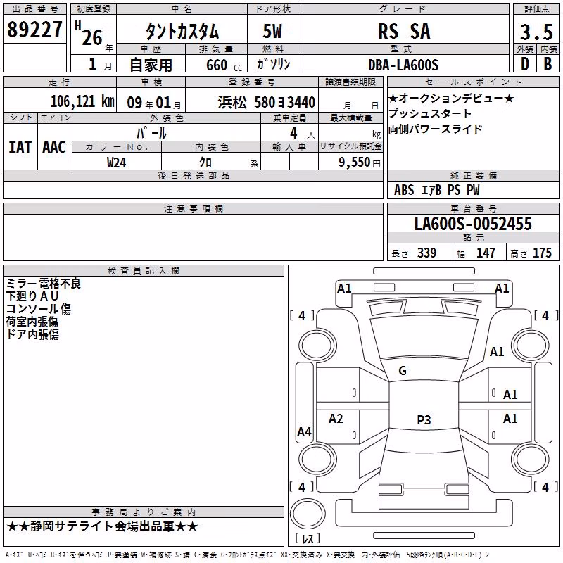 DAIHATSU TANTO