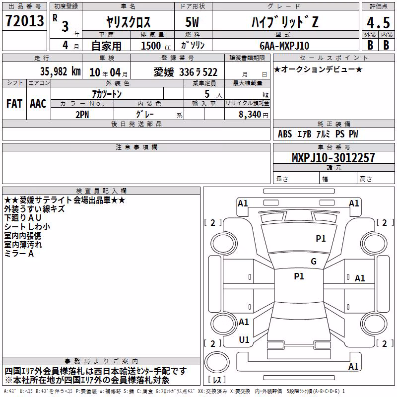 TOYOTA YARIS CROSS
