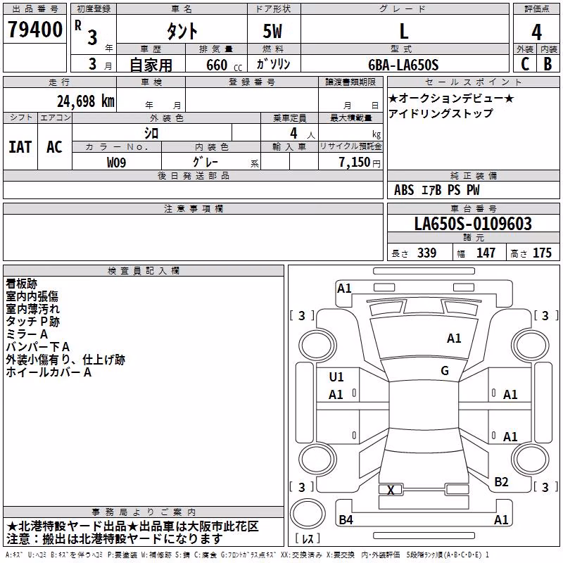 DAIHATSU TANTO