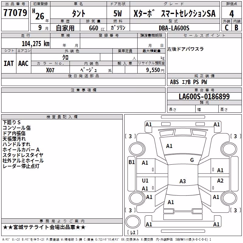 DAIHATSU TANTO