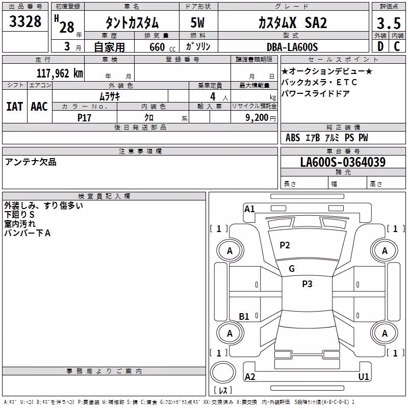 DAIHATSU TANTO