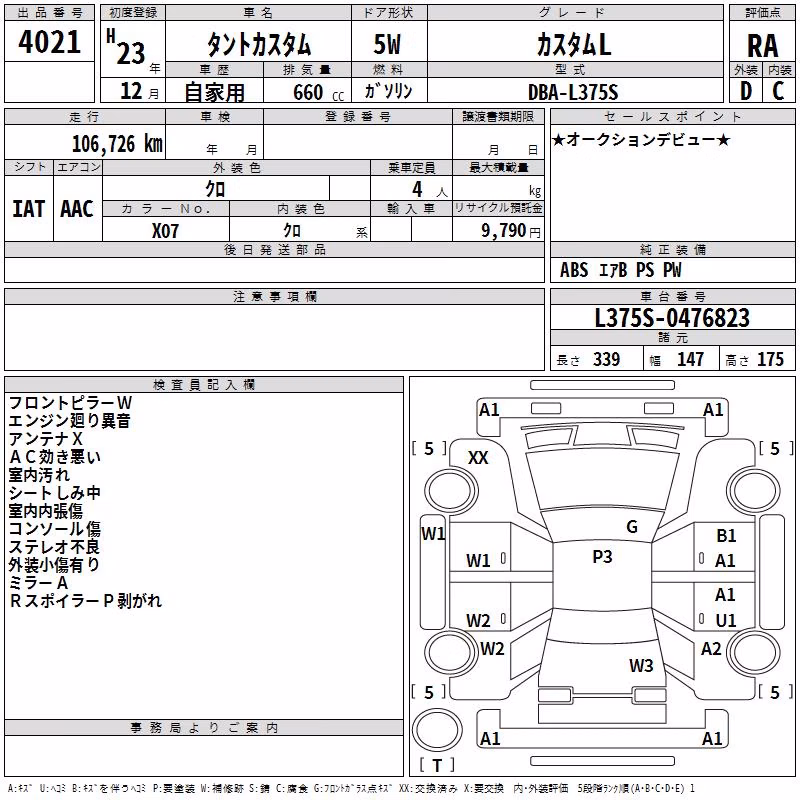 DAIHATSU TANTO