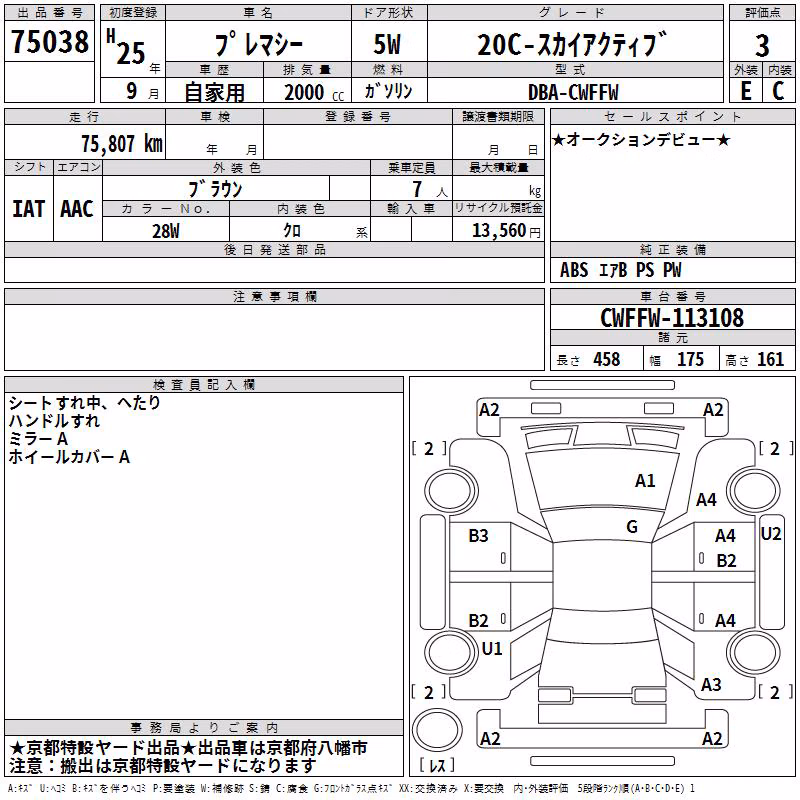 MAZDA PREMACY