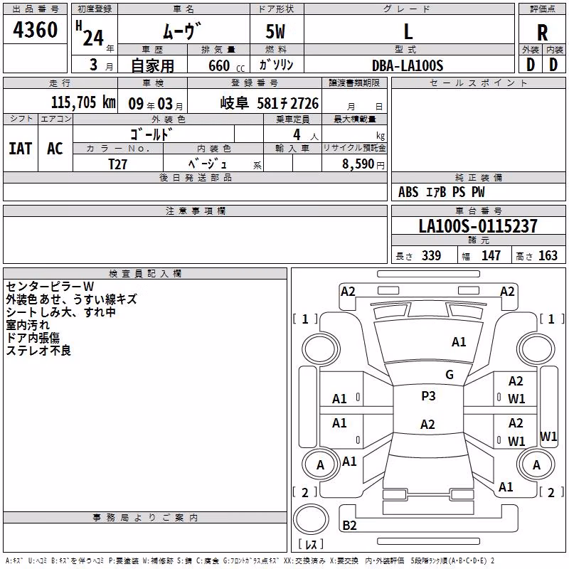 DAIHATSU MOVE