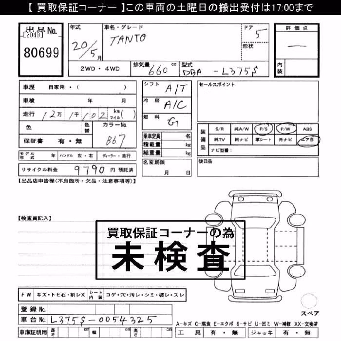 DAIHATSU TANTO