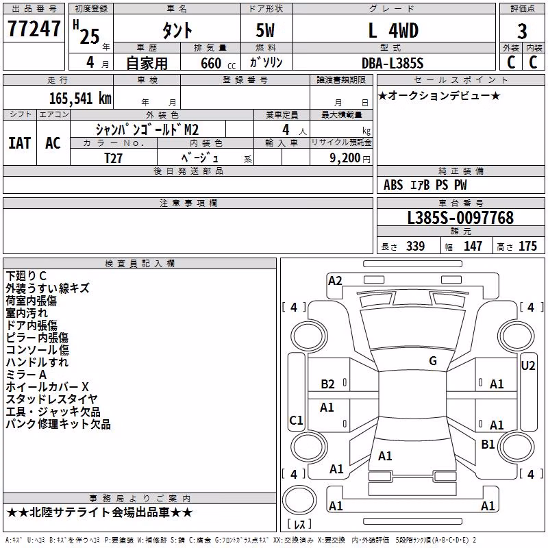 DAIHATSU TANTO